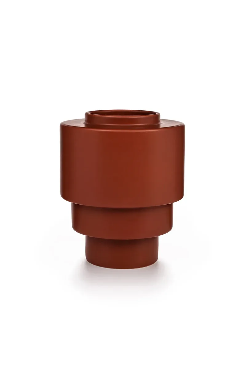 Akka Keramikvase Rot 19,5 cm by Markslöjd – product photo