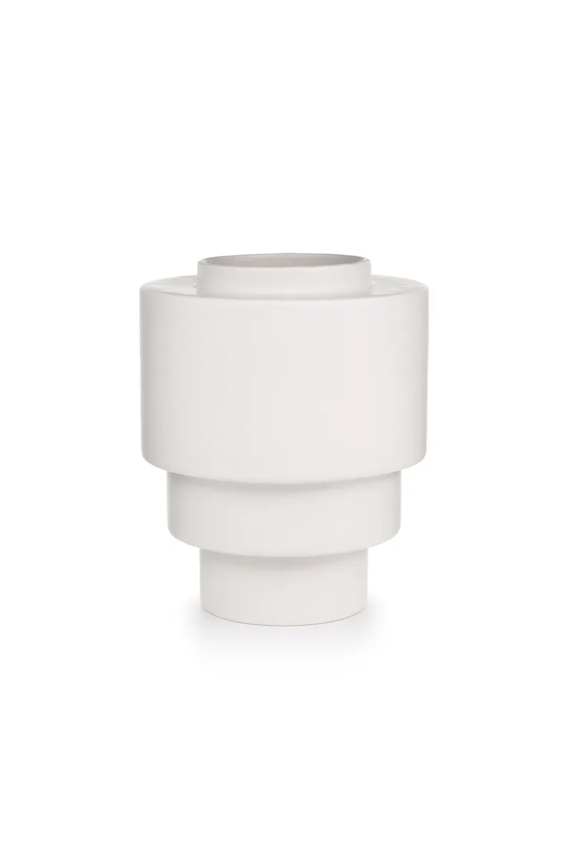 Akka Keramikvase Weiß 19,5 cm von Markslöjd – Produktfoto