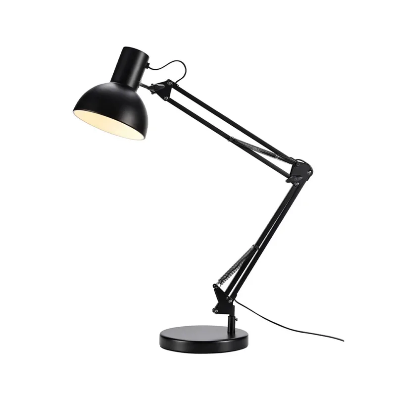 Architect Tischleuchte schwarz Metall 80 cm E27 von Markslöjd – Produktfoto