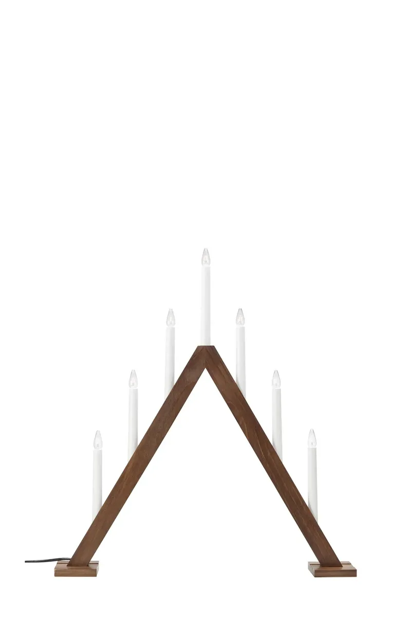 Ariele Adventskerzenhalter Dunkelbraun 62 cm von Markslöjd – Produktfoto