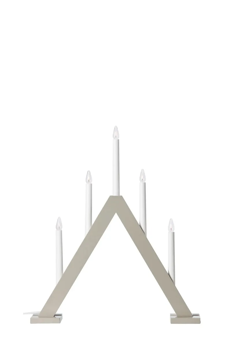 Ariele Adventskerzenhalter Greige 52 cm van Markslöjd – productfoto