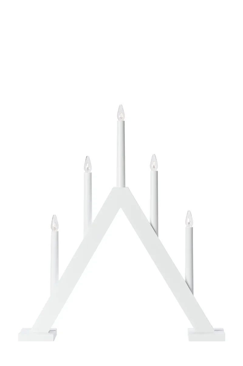 Ariele Adventskerzenhalter Weiß 52 cm von Markslöjd – Produktfoto