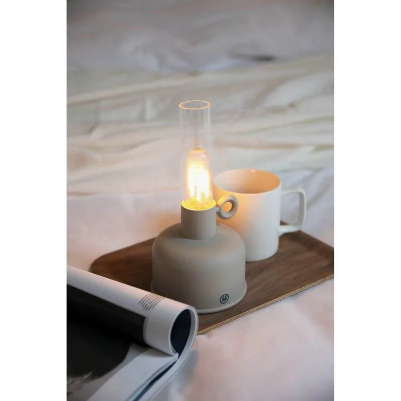 Astrid Portable Taffellamp IP44 Greige von Markslöjd – Produktfoto