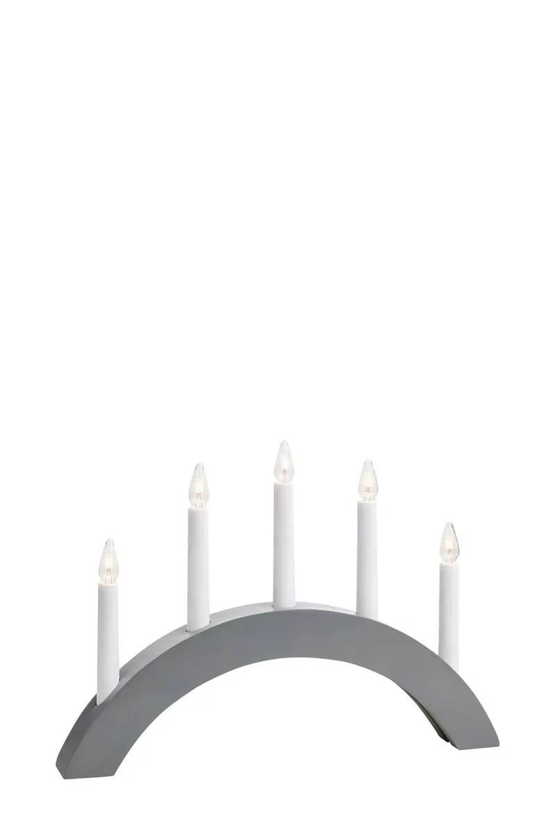 Atle Adventskerzenhalter Grau 5 Lichter van Markslöjd – productfoto