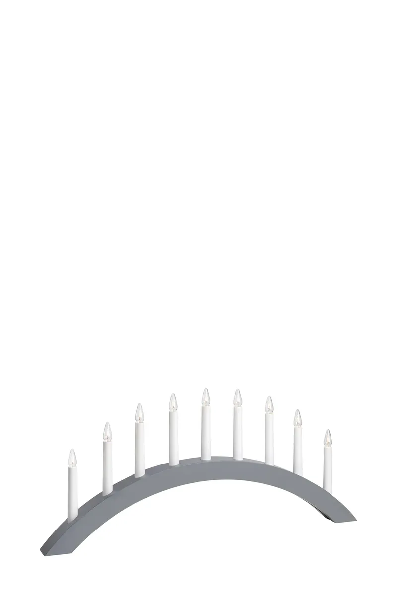 Atle Adventskerzenhalter Grau 9 Lichter van Markslöjd – productfoto