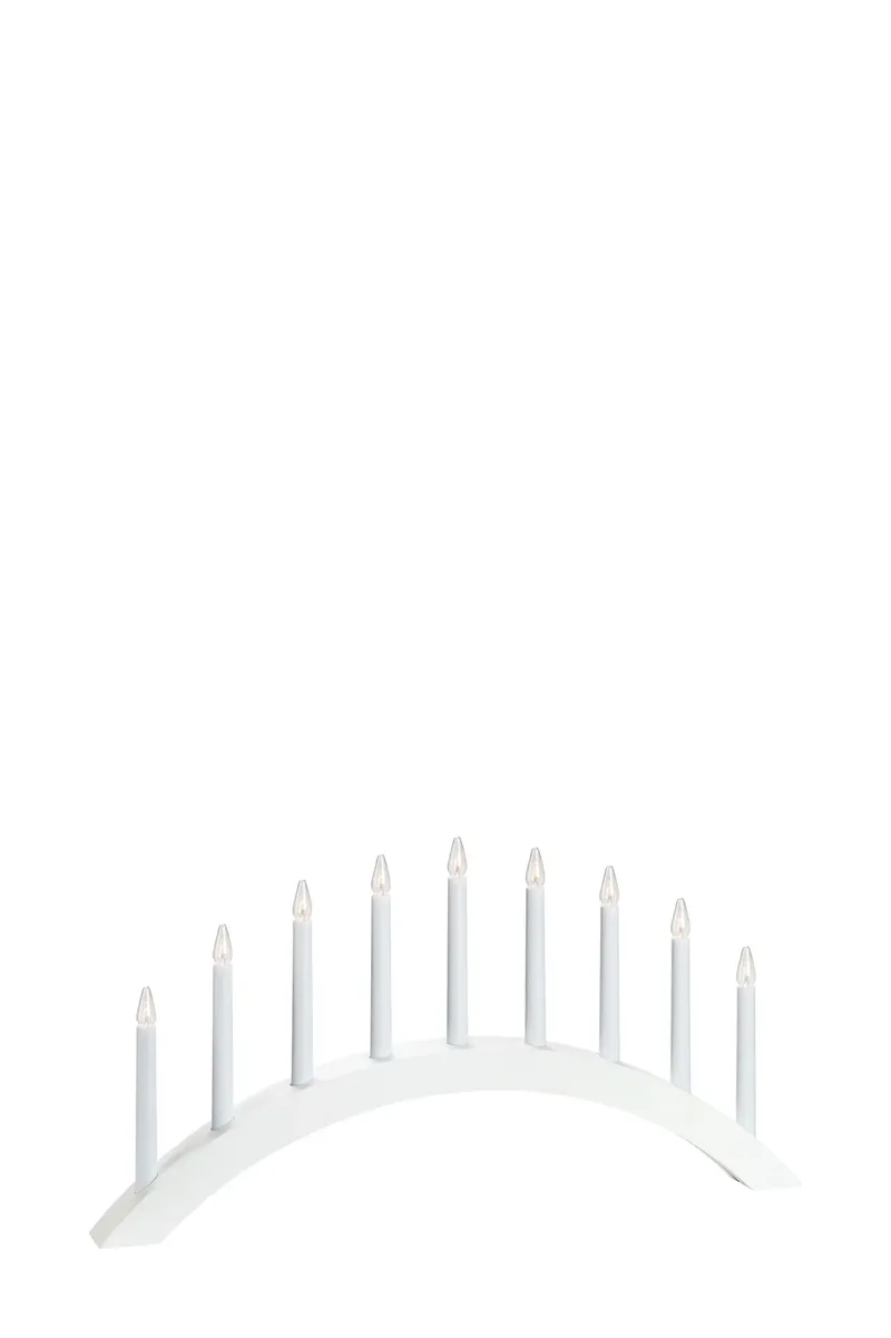 Atle Adventskerzenhalter Weiß 9 Lichter van Markslöjd – productfoto