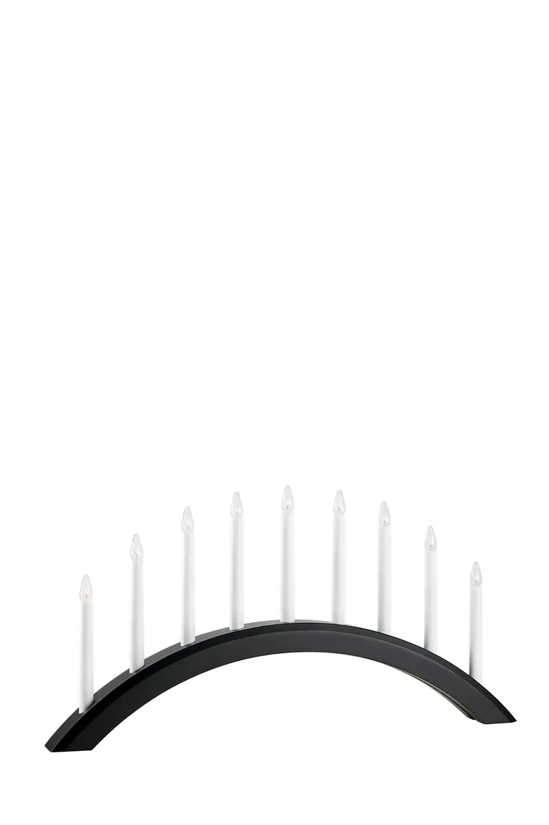 Avento Adventskerzenhalter Schwarz 9 Lichter van Markslöjd – productfoto