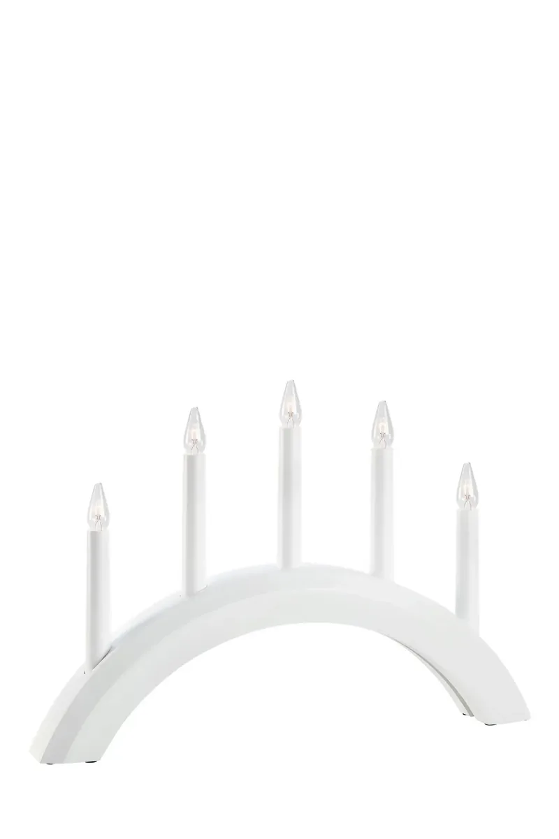 Avento Adventskerzenhalter Weiß 5 Lichter van Markslöjd – productfoto