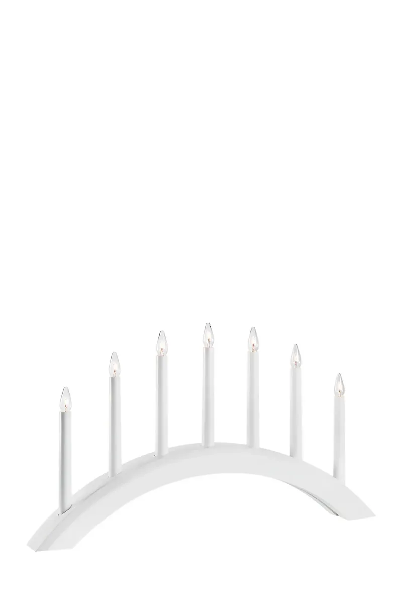 Avento Adventskerzenhalter Weiß 7 Lichter van Markslöjd – productfoto