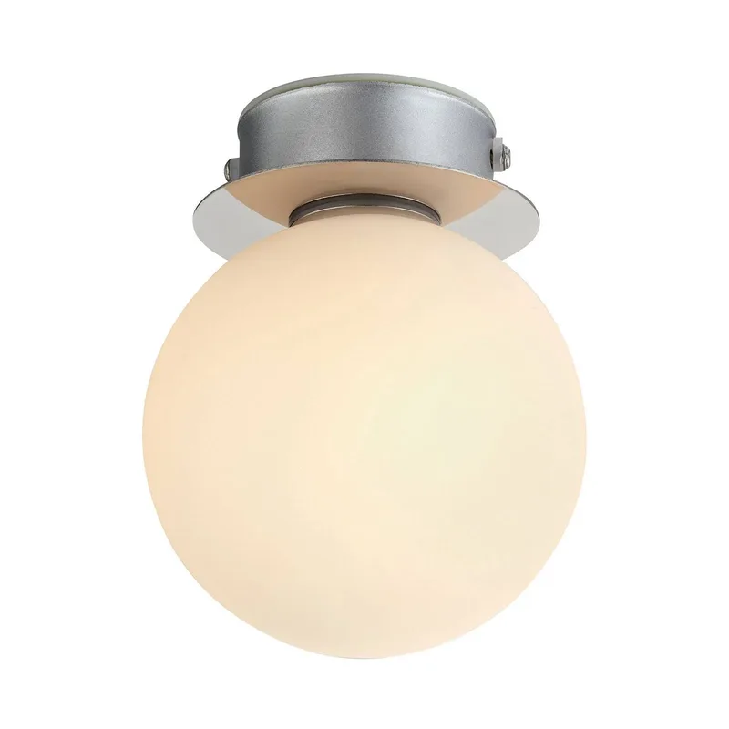 Mini loftlampe til badeværelset fra Markslöjd i Krom, Hvid – produktbillede