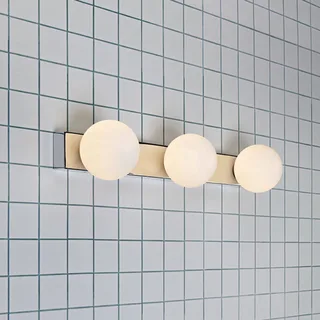 Badkamer-wandlamp Mini by Markslöjd in Chrome, White – product photo 3 of 3
