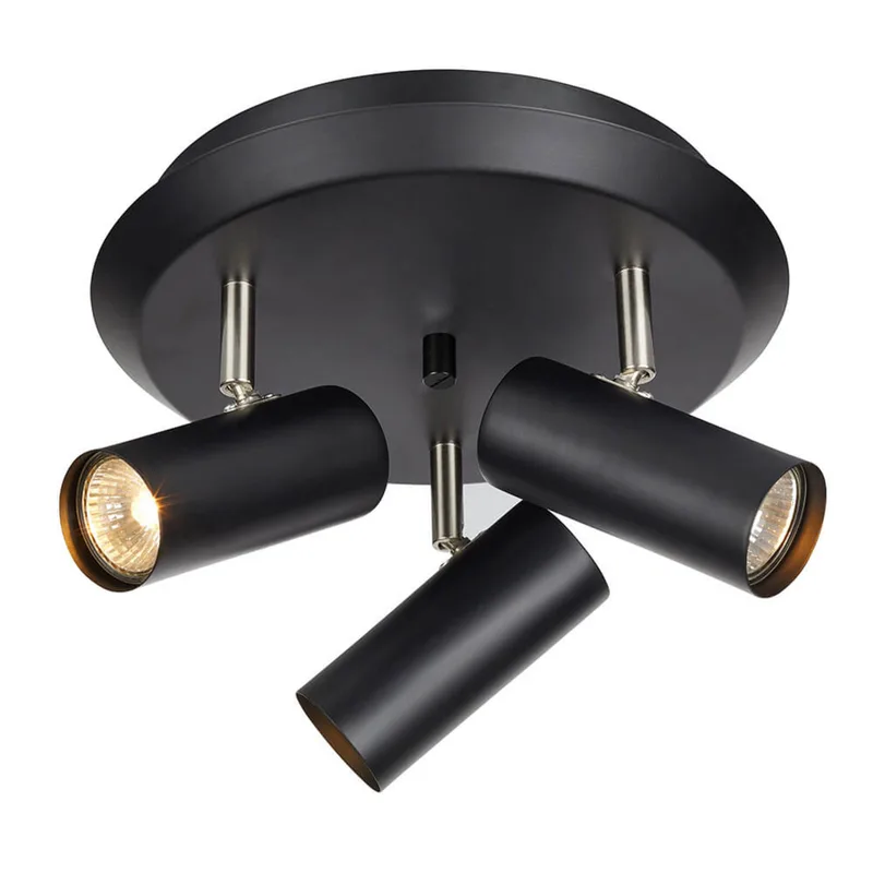 Barcelona Plafondlamp 3L Black von Markslöjd – Produktfoto