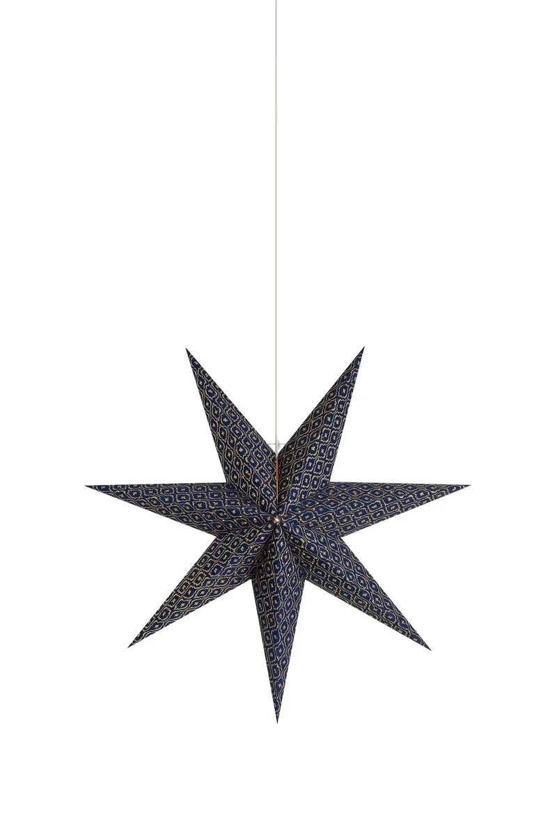 Baroque Stern Blau 45 cm by Markslöjd – product photo