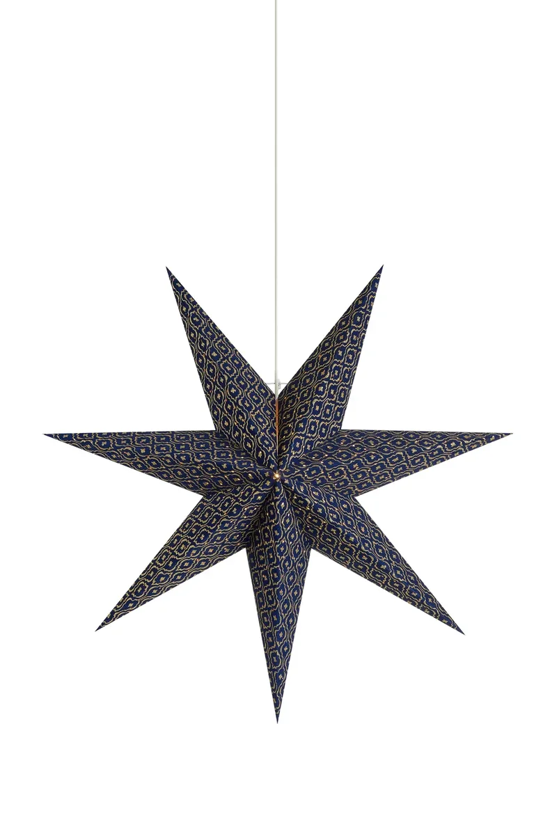 Baroque Stern Blau 75 cm by Markslöjd – product photo