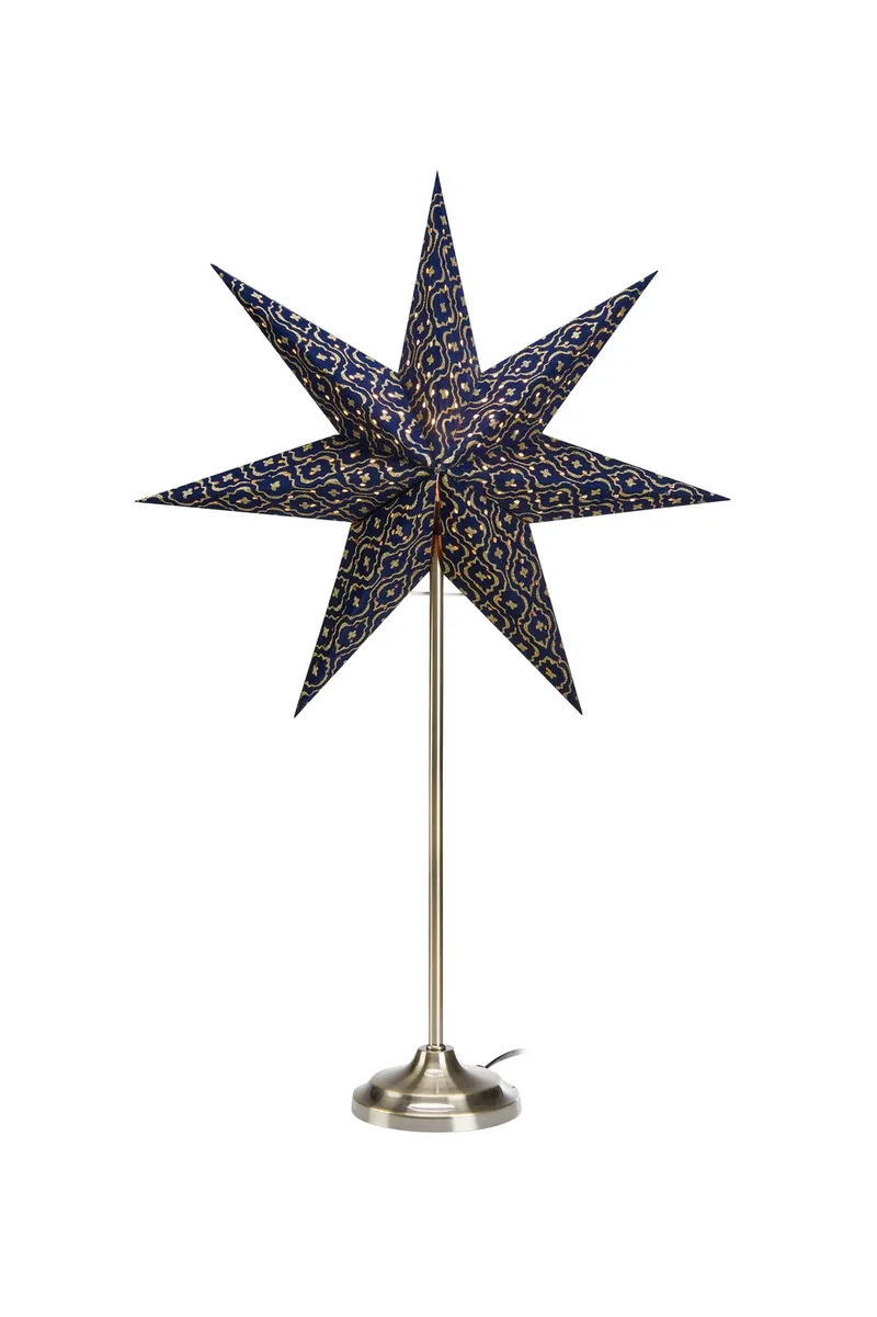 Baroque Tischstern Blau by Markslöjd – product photo