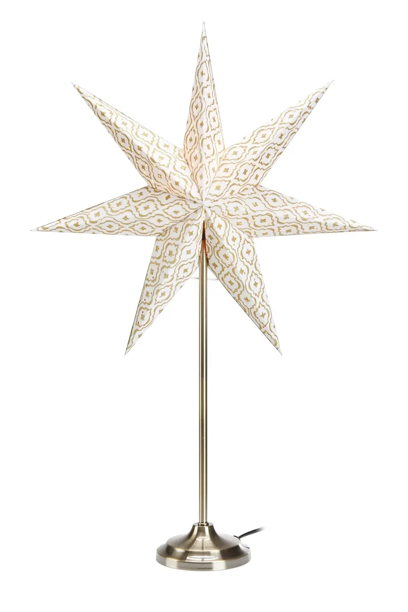Baroque Tischstern Weiß by Markslöjd – product photo
