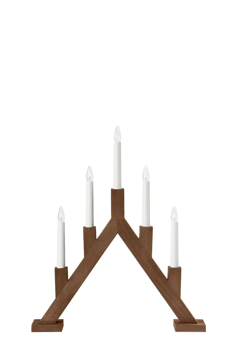 Bjurfors Adventskerzenhalter Dunkelbraun 47,5 cm by Markslöjd – product photo