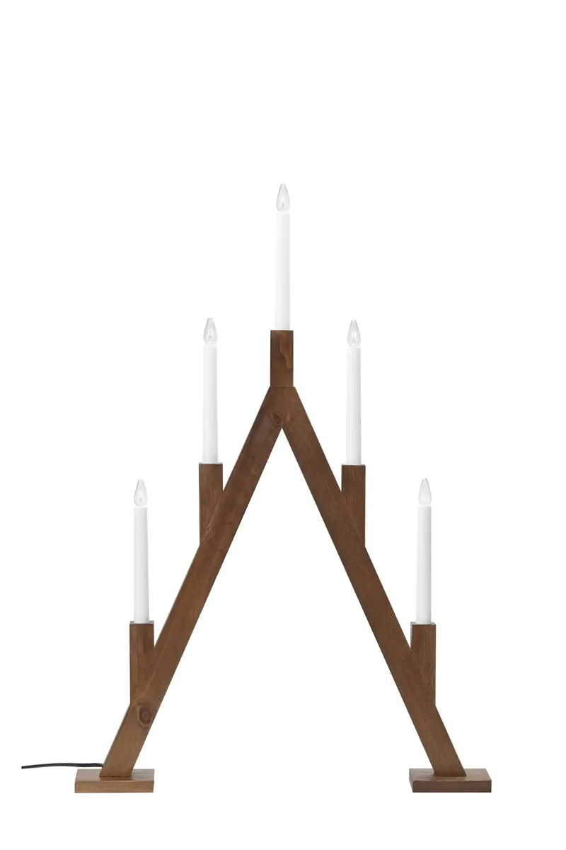 Bjurfors Adventskerzenhalter Dunkelbraun 77 cm von Markslöjd – Produktfoto