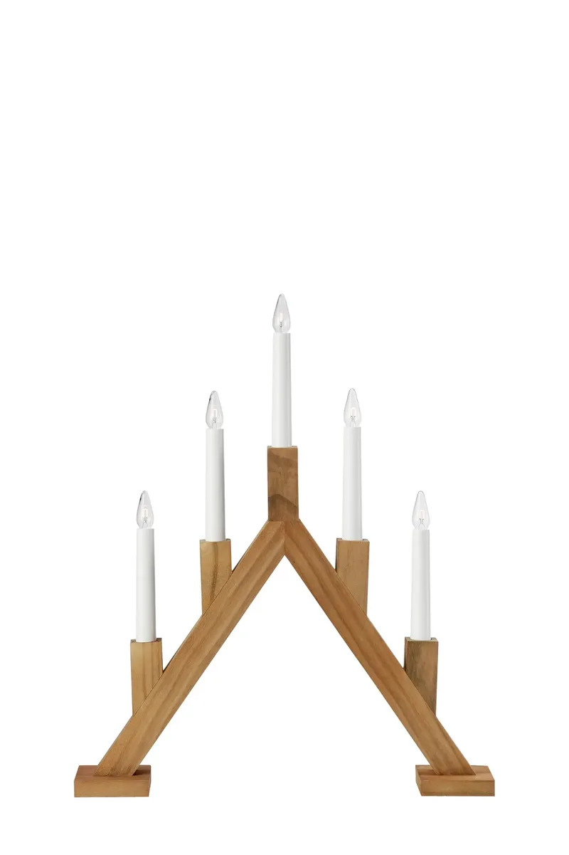 Bjurfors Adventskerzenhalter Leichtes Holz 47,5 cm von Markslöjd – Produktfoto
