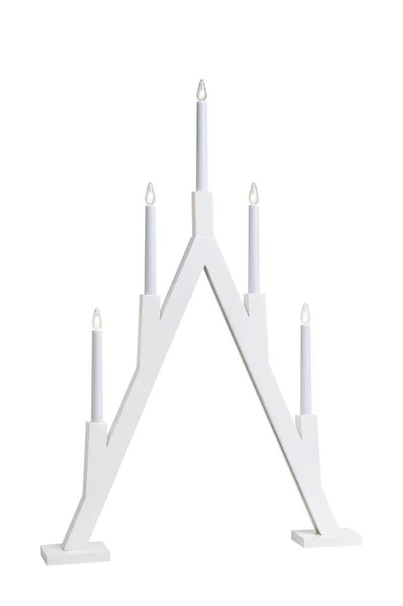 Bjurfors Adventskerzenhalter Weiß 77 cm von Markslöjd – Produktfoto