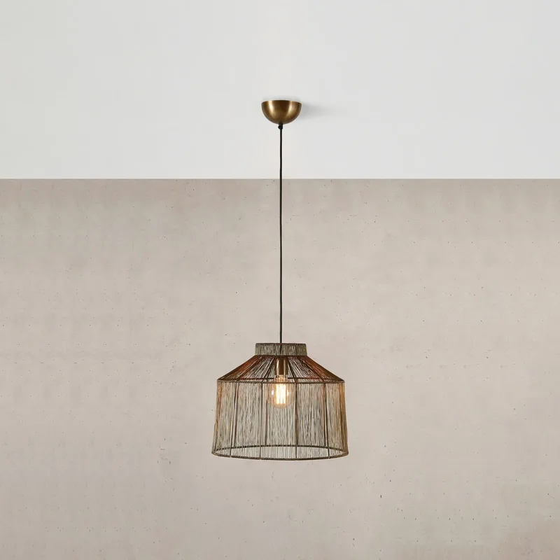 Capanna hanglamp Antique Brass by Markslöjd – product photo