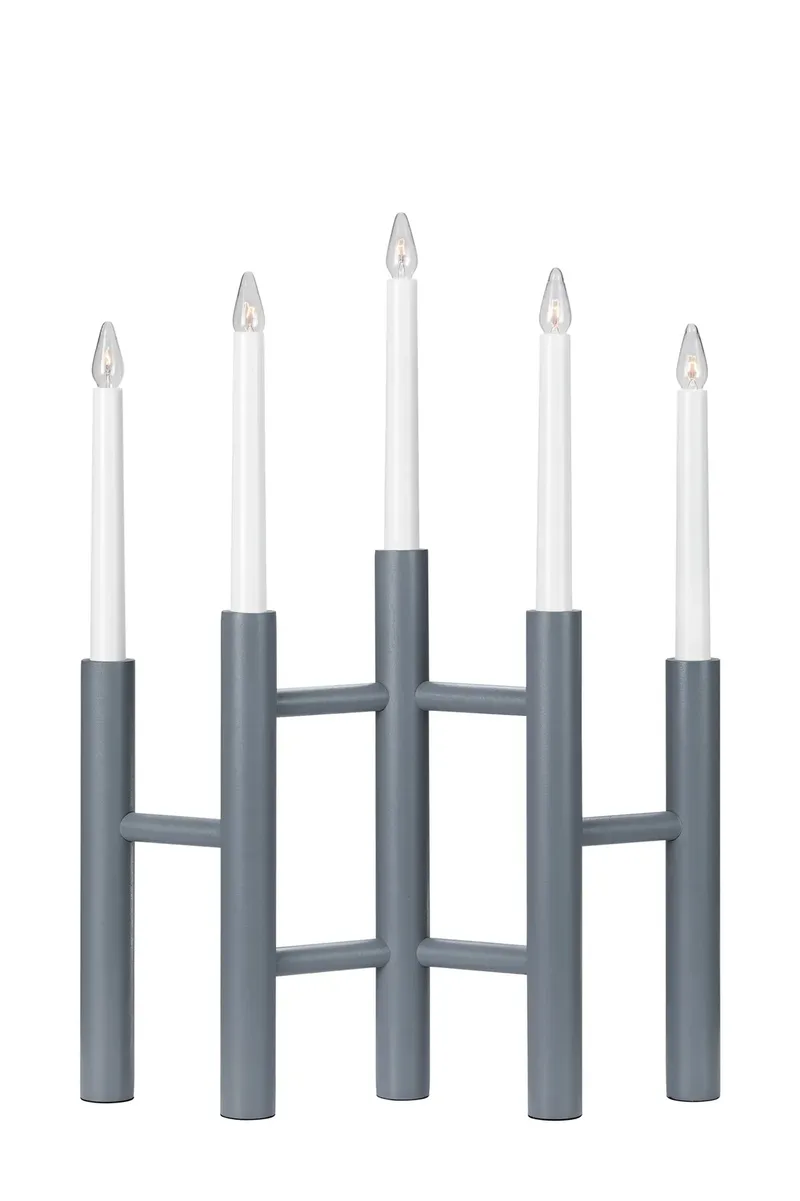 Cassiopeia Adventskerzenhalter Grau by Markslöjd – product photo