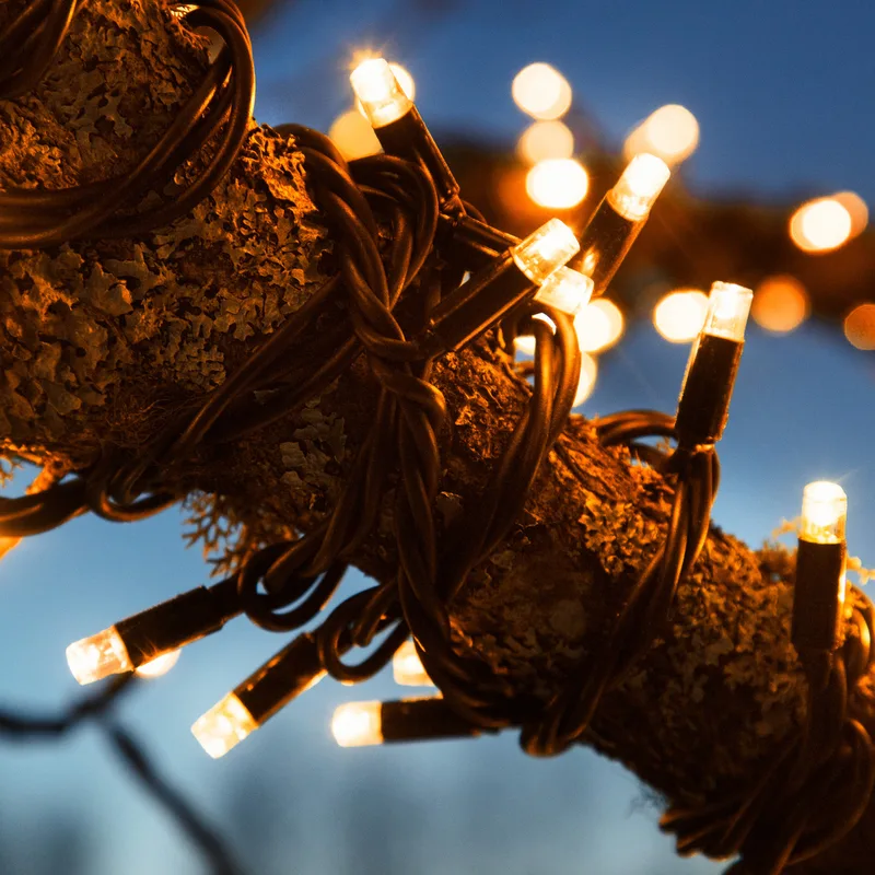Chrissline Extra Lichterkette, 50 LEDs, amber by Markslöjd – product photo