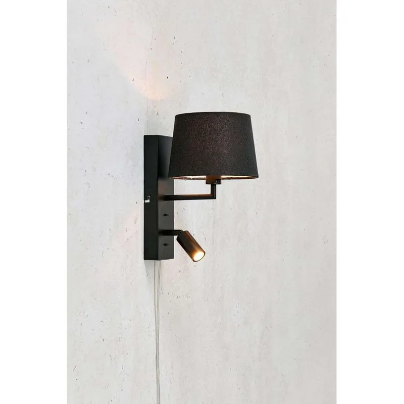 Como 2 Wandlamp Zwart de Markslöjd – photo du produit
