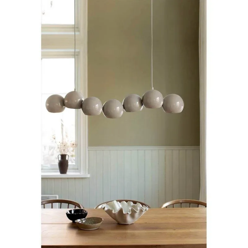Cupolo 7 Hanglamp Greige de Markslöjd – photo du produit