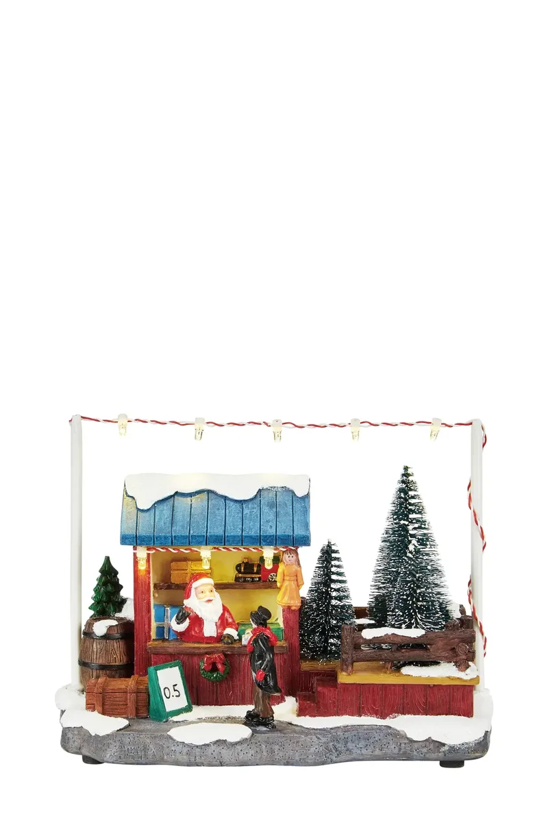 Djupvik Weihnachtsdorf Weihnachtsmanns Laden von Markslöjd – Produktfoto