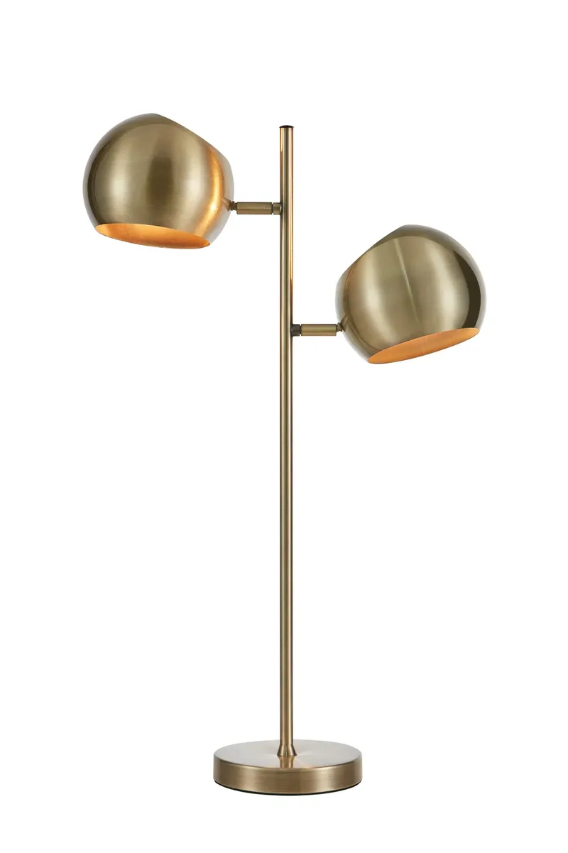 Edgar Tischlampe Antik Messing von Markslöjd – Produktfoto