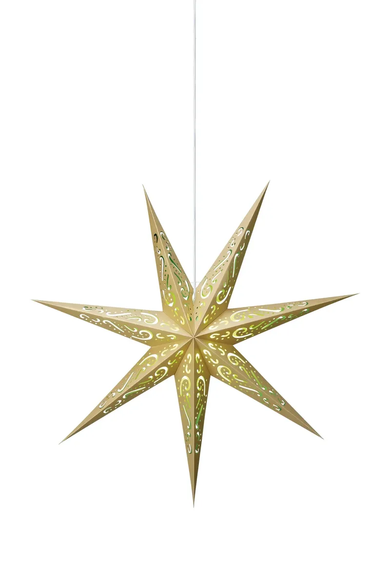 Elin Stern Gold/Grün 75 cm von Markslöjd – Produktfoto