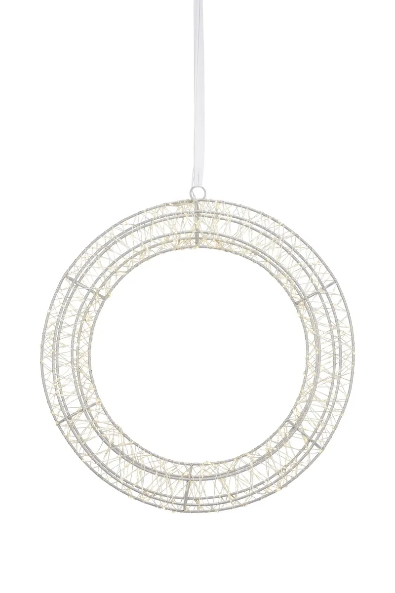 Elyra Lichterkranz Weiß 35 cm von Markslöjd – Produktfoto