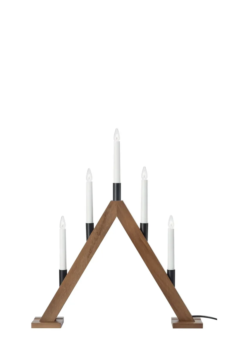 Ember Adventskerzenhalter Dunkelbraun 54 cm van Markslöjd – productfoto