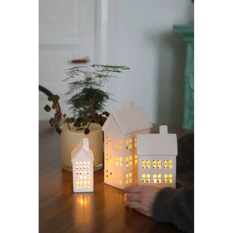 Eton Decoration Taffellamp 3 pcs. White de Markslöjd – photo du produit