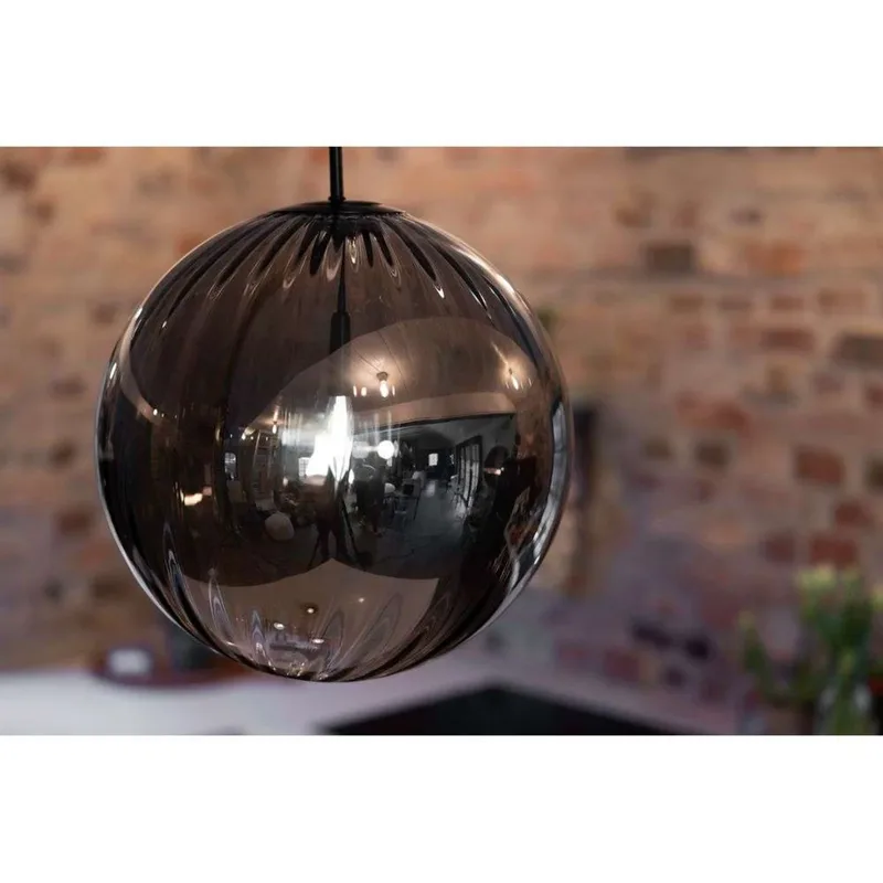Fengari 1 Hanglamp Matt Black/Smoke fra Markslöjd – produktbillede