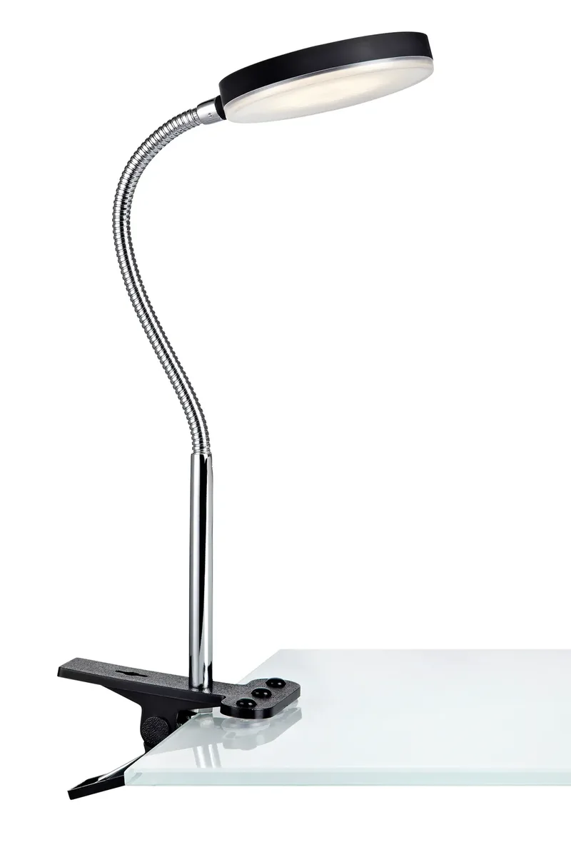 Flex Klemmlampe Schwarz von Markslöjd – Produktfoto