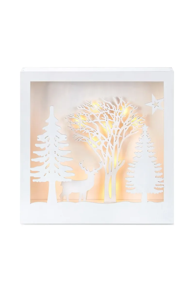 Folkabo Weihnachtsdeko Weiß von Markslöjd – Produktfoto