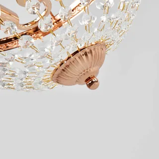Fraai vormgegeven plafondlamp Hanaskog von Markslöjd in Frans goud, Transparent – Produktfoto 5 von 5