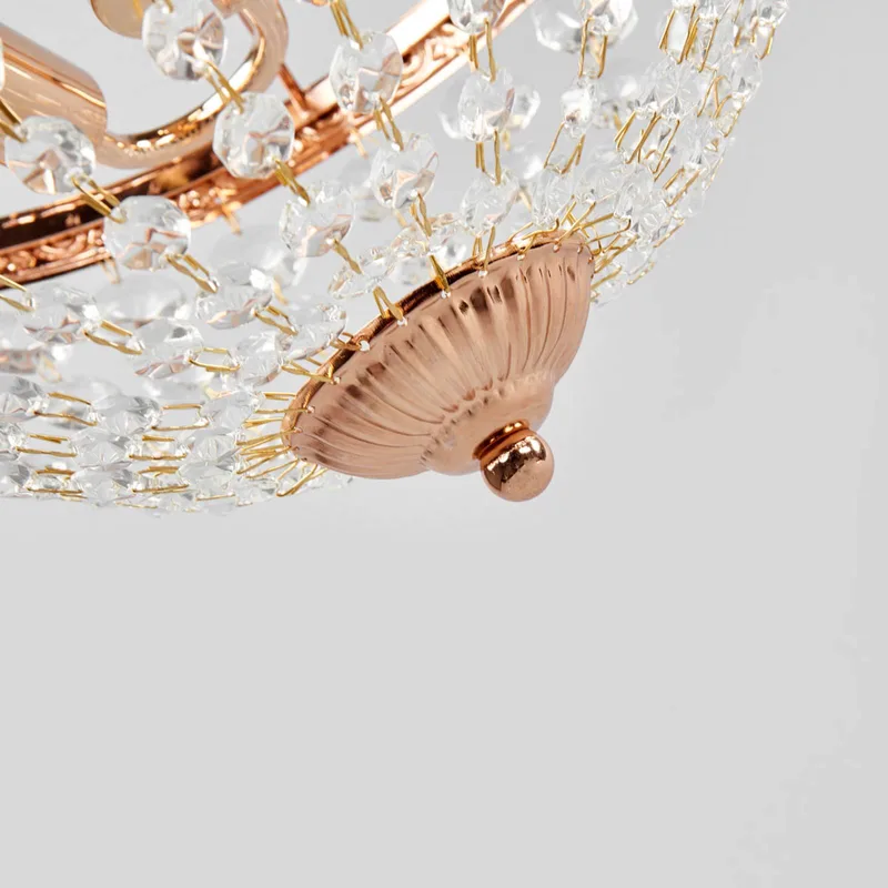 Fraai vormgegeven plafondlamp Hanaskog von Markslöjd in Frans goud, Transparent – Produktfoto 5 von 5