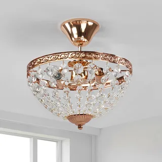 Fraai vormgegeven plafondlamp Hanaskog von Markslöjd in Frans goud, Transparent – Produktfoto 3 von 5