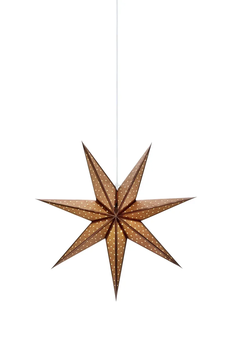 Glitter Stern Bronze 45 cm von Markslöjd – Produktfoto