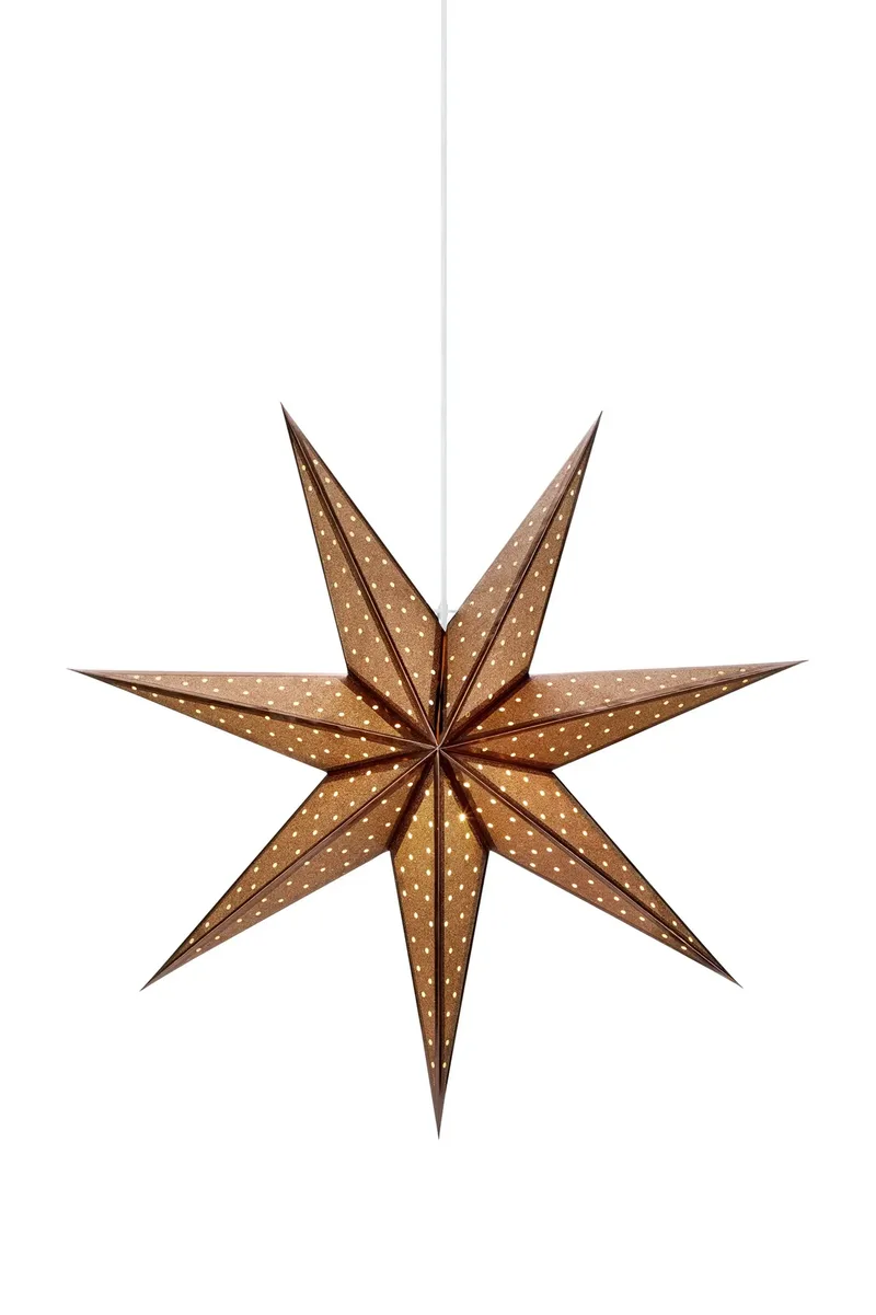 Glitter Stern Bronze 75 cm von Markslöjd – Produktfoto