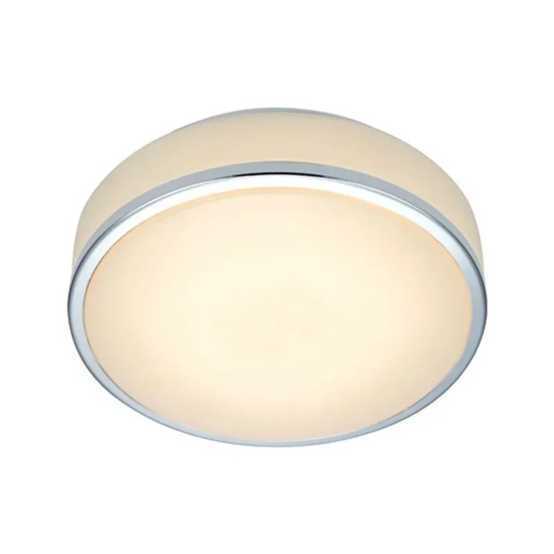 Global Plafondlamp H22 White/Chrome de Markslöjd – photo du produit