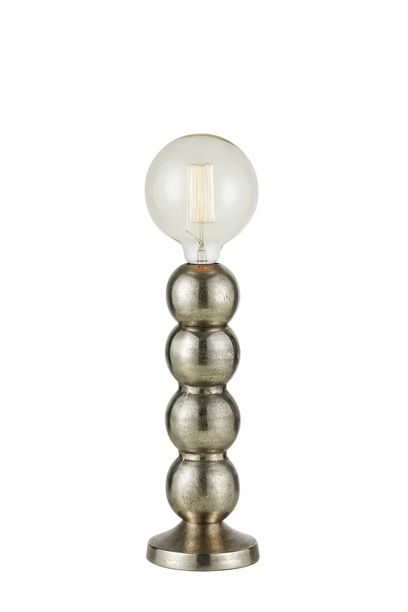 Gong Tischlampe Silber von Markslöjd – Produktfoto