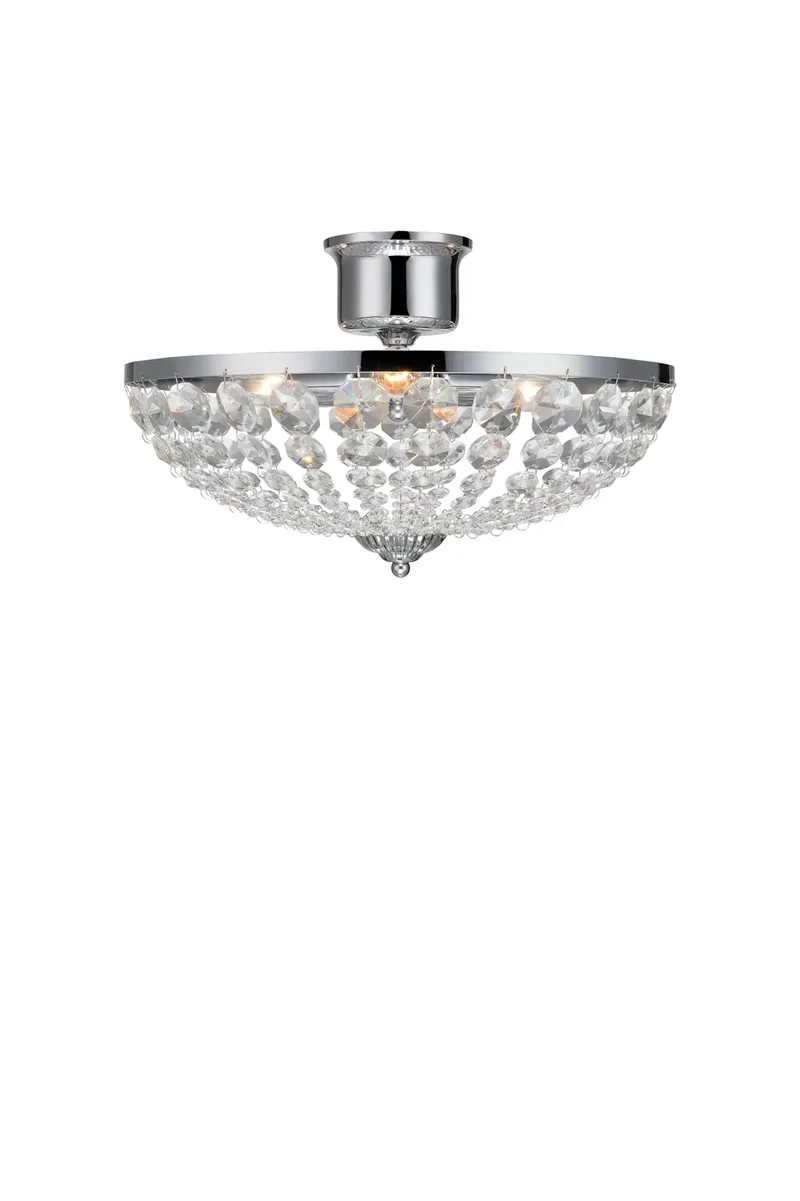 Gränsö Deckenlampe Chrom 40 cm van Markslöjd – productfoto