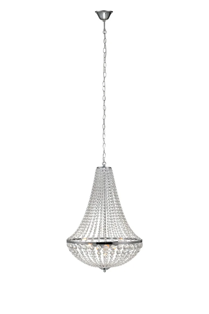 Gränsö Kristall Kronleuchter Chrom 50 cm von Markslöjd – Produktfoto