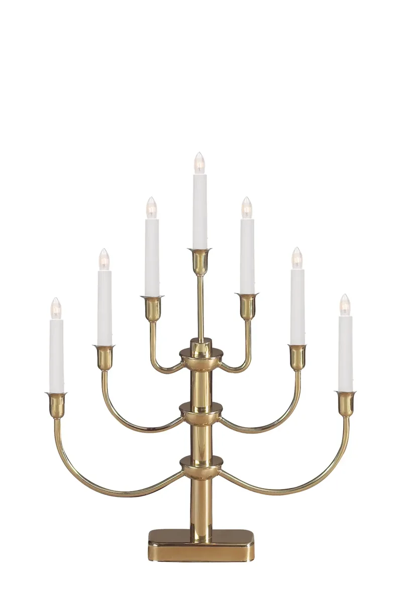 Gylling Adventskerzenhalter Gold von Markslöjd – Produktfoto