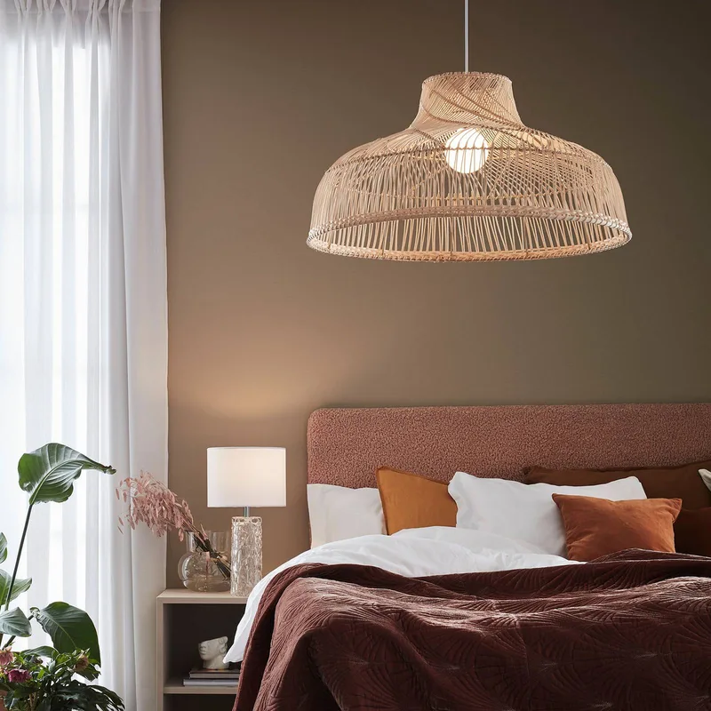 Hanglamp Bali met rotan kap de Markslöjd en Marron – photo du produit 3 sur 3