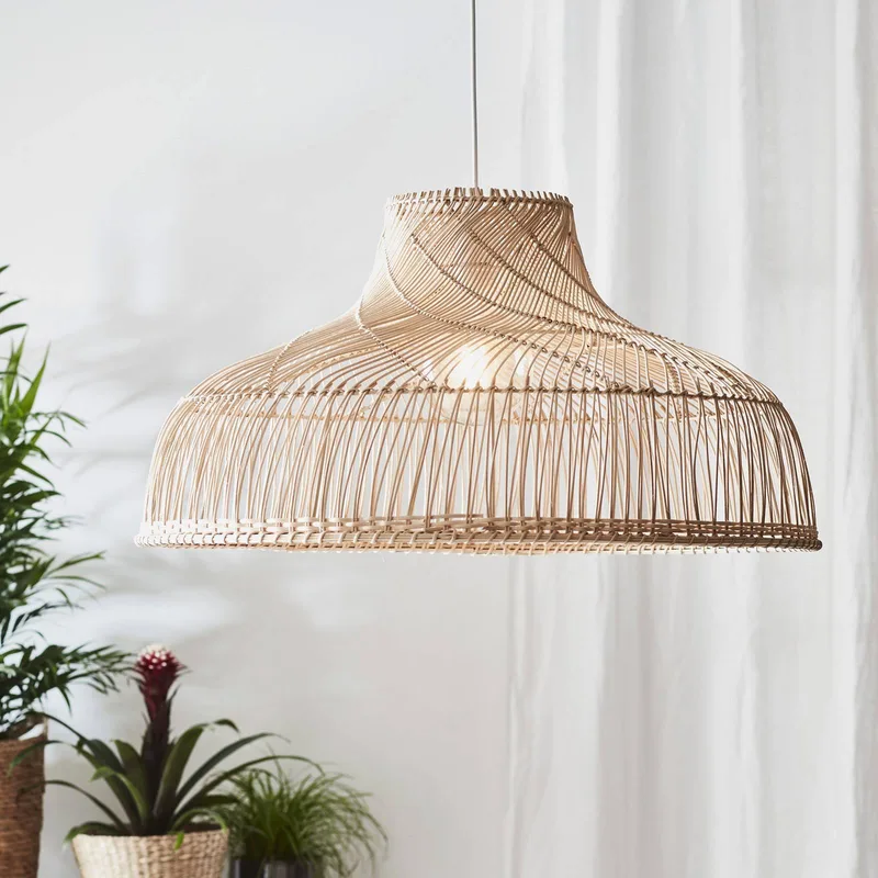 Hanglamp Bali met rotan kap by Markslöjd in Brown – product photo